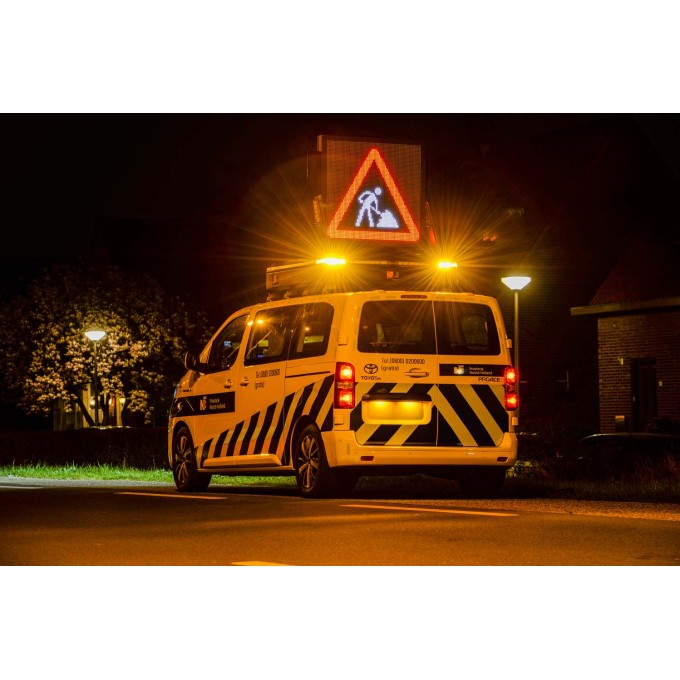 Panou VMS Matrix LED RGB - rabatabil - 1 fata activa